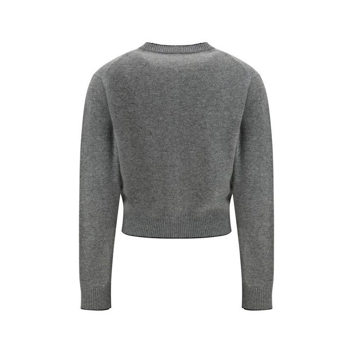 Chloé Gray Wool Cardigan by Chloé outlet now on sale