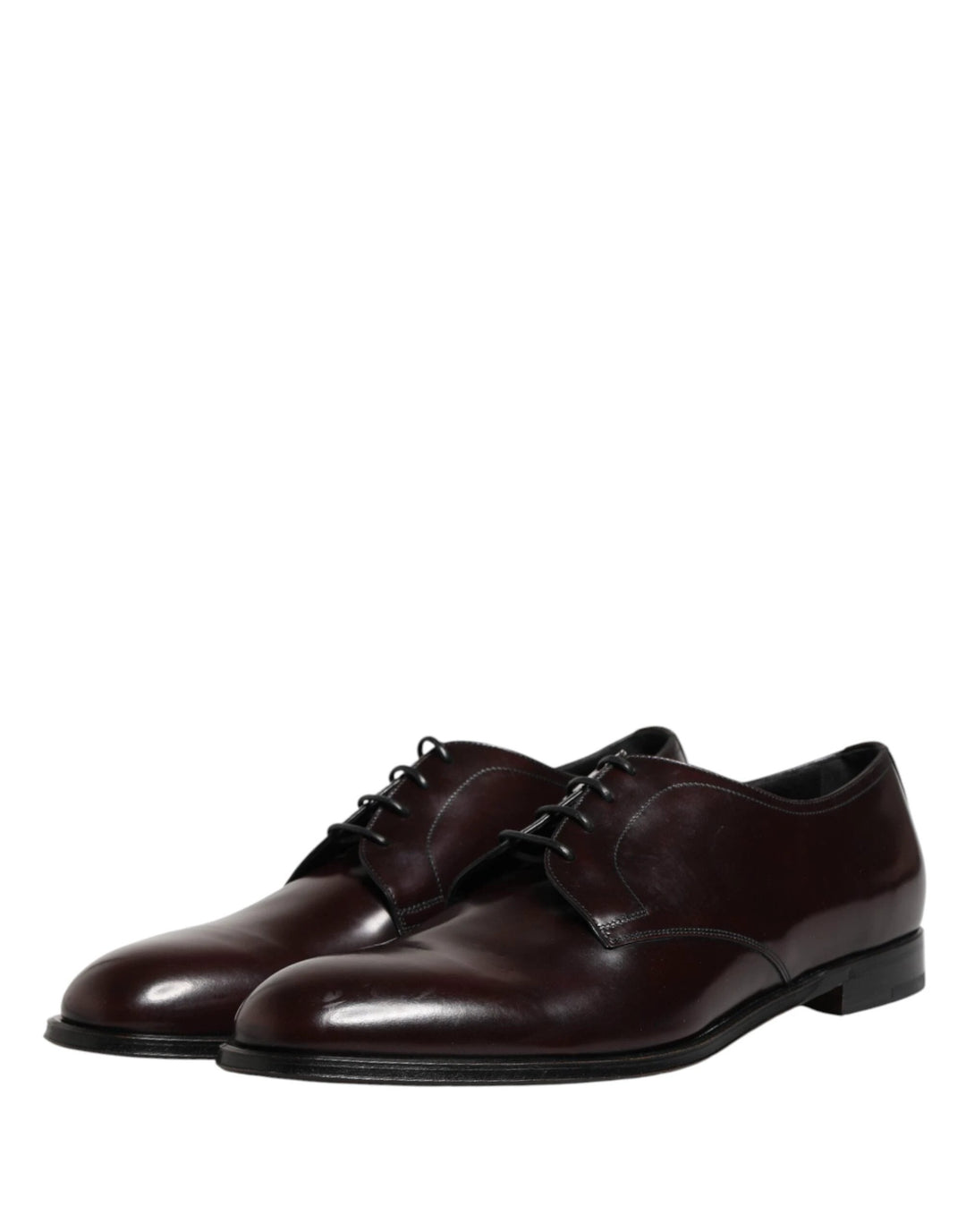 Dolce &amp; Gabbana Sample Sale Dolce &amp; Gabbana Black Lace Up Leather Dress Derby Men Shoes - | Designer outlet