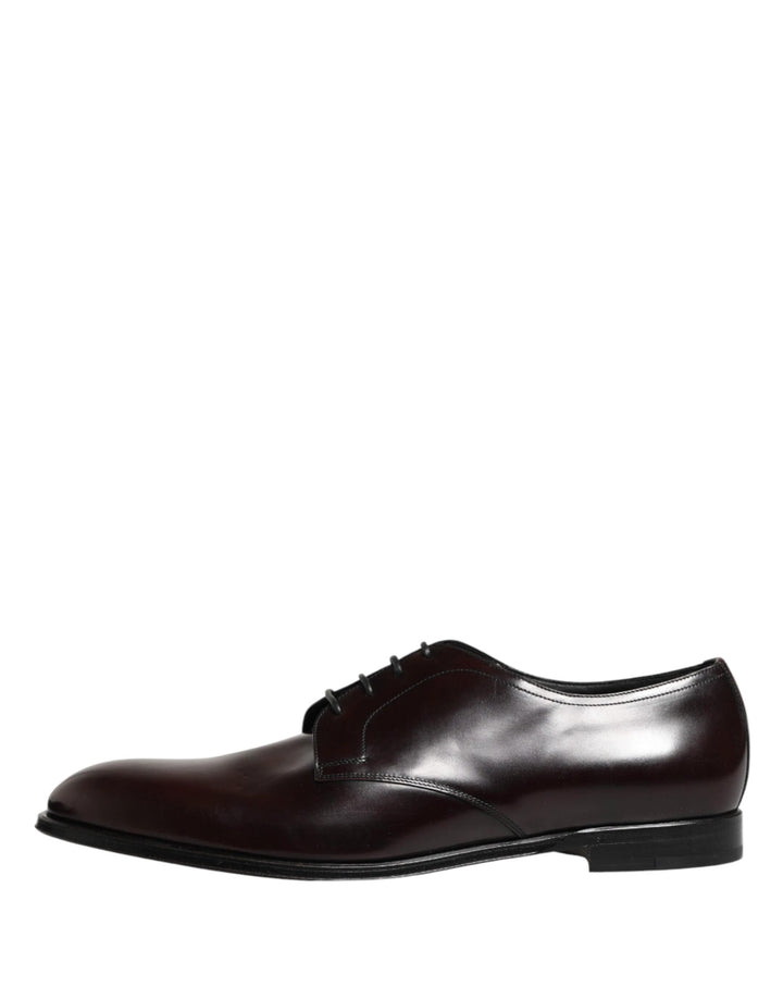 Dolce &amp; Gabbana Sample Sale Dolce &amp; Gabbana Black Lace Up Leather Dress Derby Men Shoes - | Designer outlet