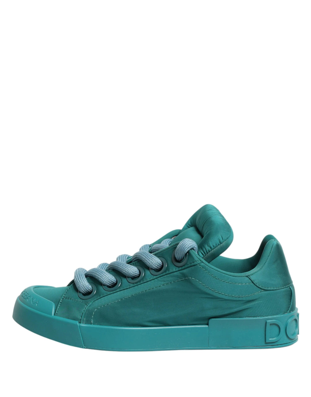 Dolce &amp; Gabbana Sample Sale Dolce &amp; Gabbana Teal Portofino Men Low Top Sneakers Shoes - | Designer outlet