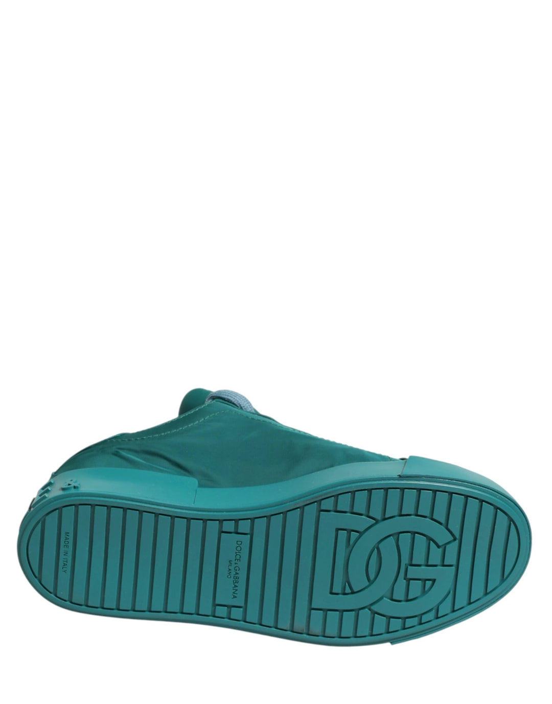 Dolce &amp; Gabbana Sample Sale Dolce &amp; Gabbana Teal Portofino Men Low Top Sneakers Shoes - | Designer outlet