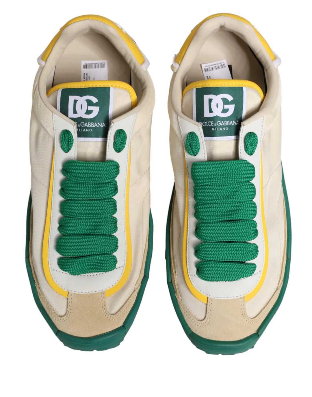 Dolce &amp; Gabbana Sample Sale | Dolce &amp; Gabbana Multicolor Old Runner Lace Up Sneakers Shoes - | Designer outlet