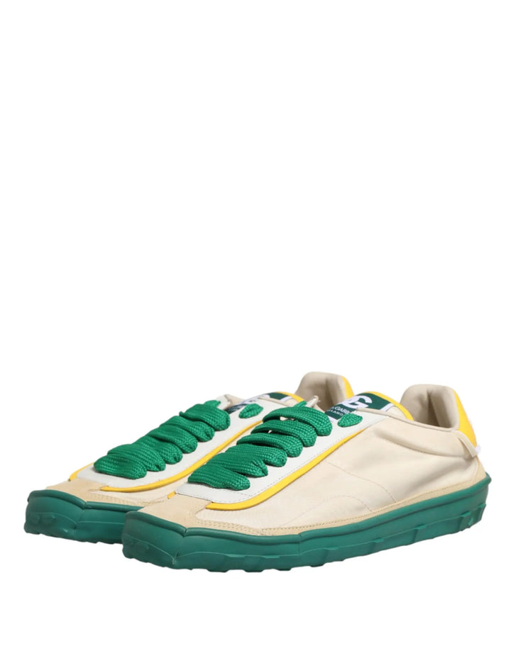 Dolce &amp; Gabbana Sample Sale | Dolce &amp; Gabbana Multicolor Old Runner Lace Up Sneakers Shoes - | Designer outlet