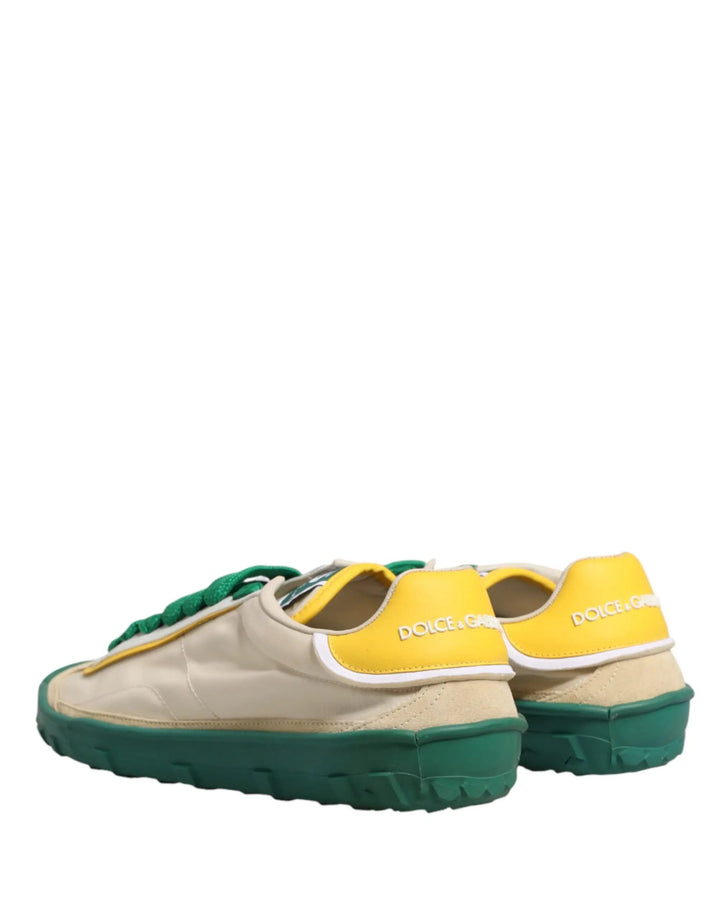 Dolce &amp; Gabbana Sample Sale | Dolce &amp; Gabbana Multicolor Old Runner Lace Up Sneakers Shoes - | Designer outlet
