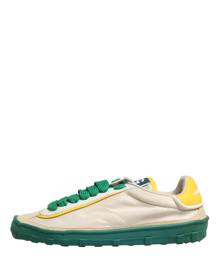Dolce &amp; Gabbana Sample Sale | Dolce &amp; Gabbana Multicolor Old Runner Lace Up Sneakers Shoes - | Designer outlet