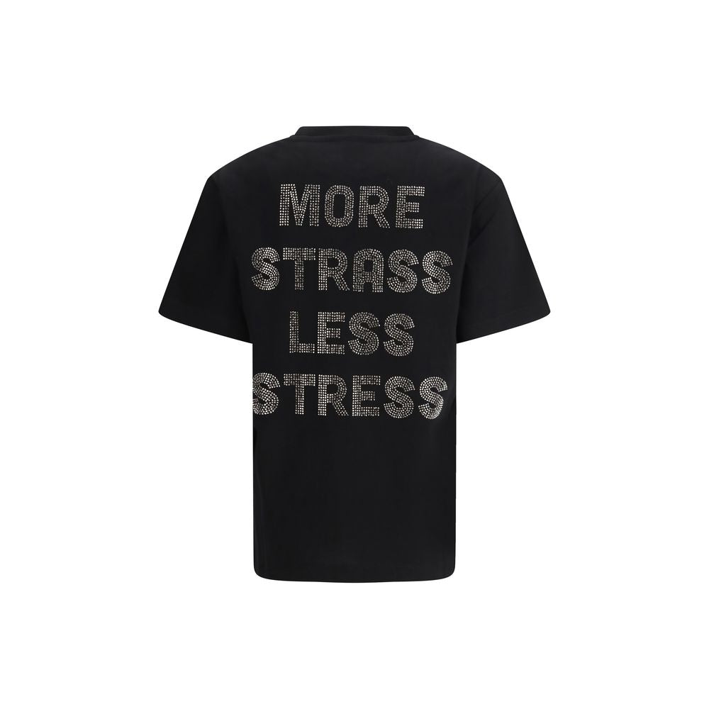 PINKO Black Cotton T-Shirt by PINKO outlet now on sale