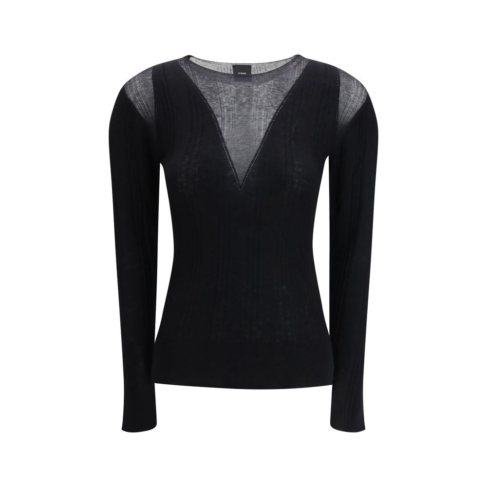 PINKO Black Viscose Shirt by PINKO outlet now on sale