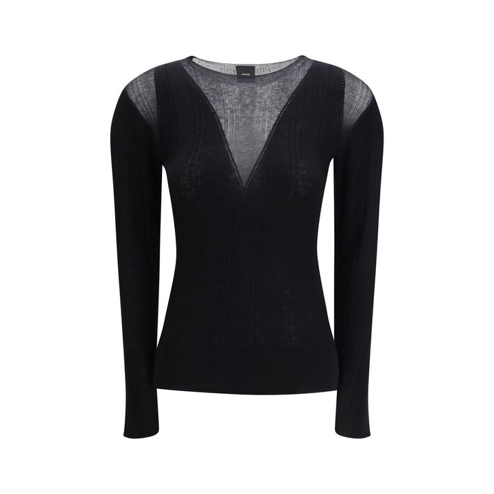PINKO Black Viscose Shirt by PINKO outlet now on sale