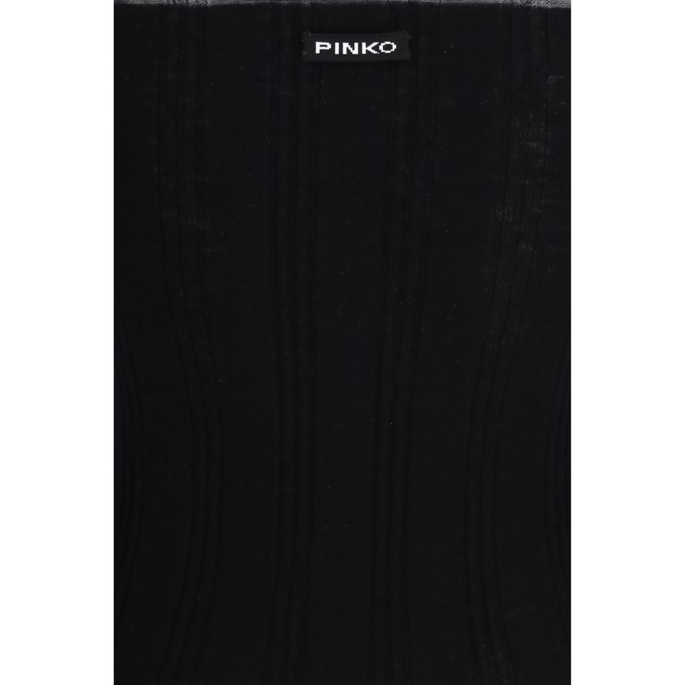 PINKO Black Viscose Shirt by PINKO outlet now on sale