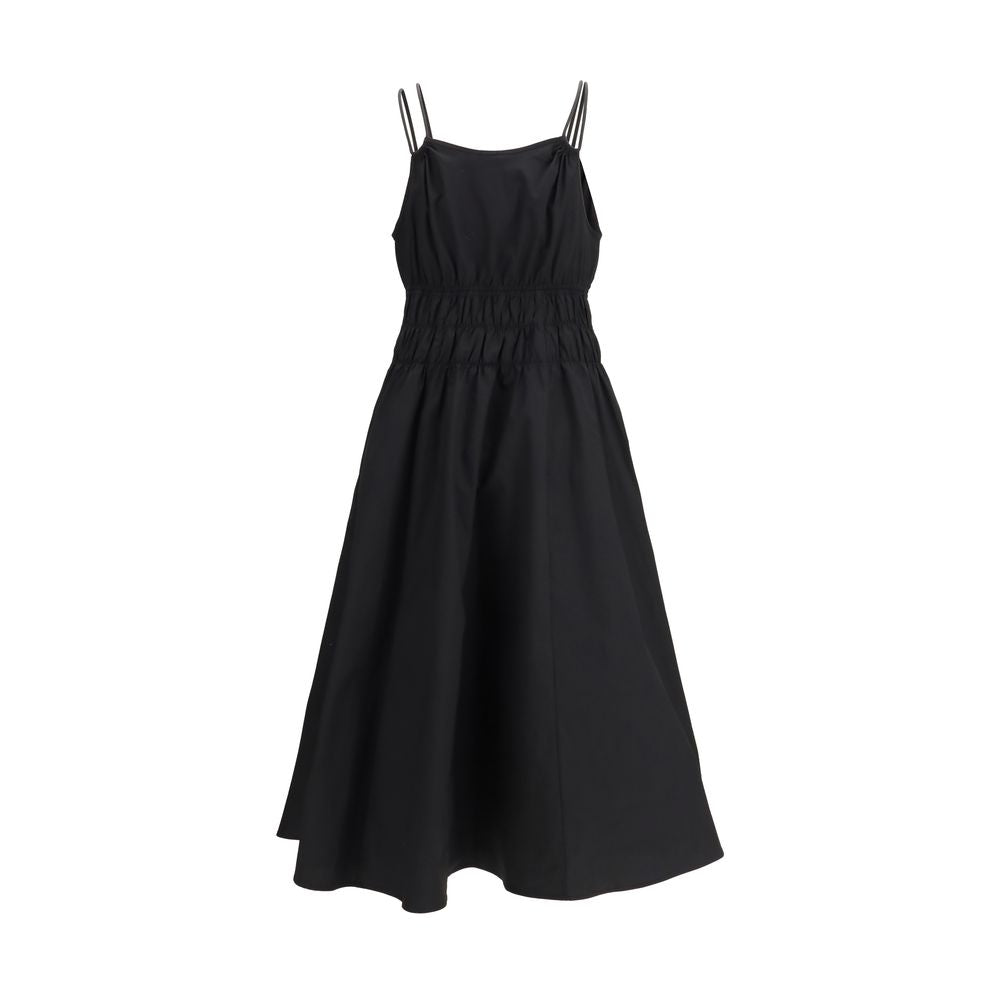 PINKO Black Cotton Casual Dress by PINKO outlet now on sale