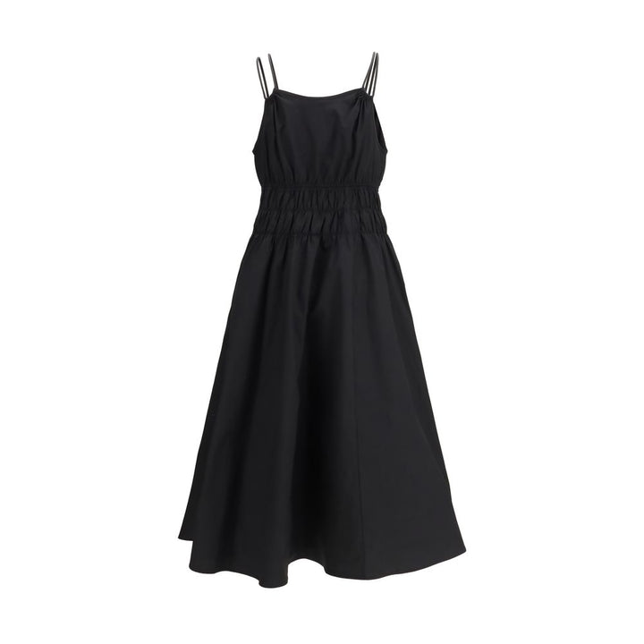 PINKO Black Cotton Casual Dress by PINKO outlet now on sale