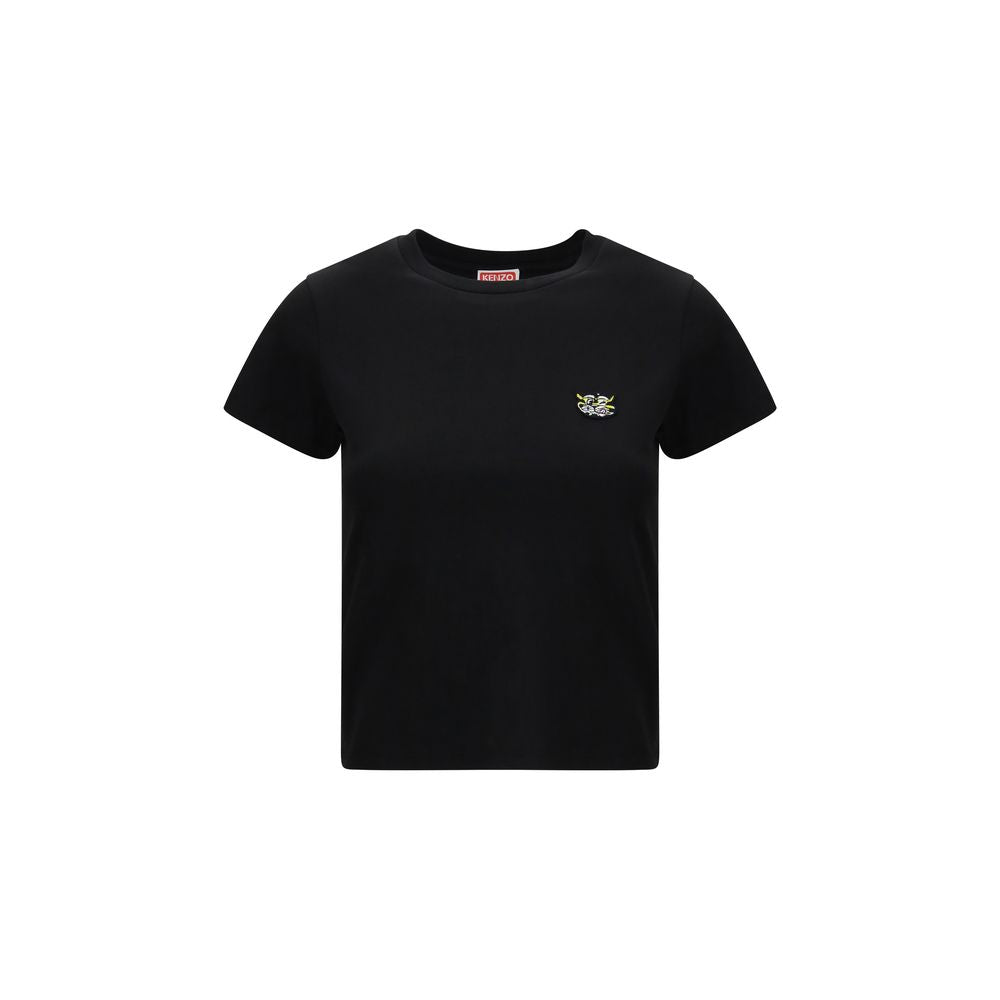 Kenzo Black Cotton T-Shirt by Kenzo outlet now on sale