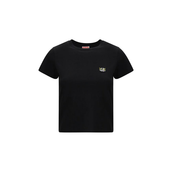Kenzo Black Cotton T-Shirt by Kenzo outlet now on sale