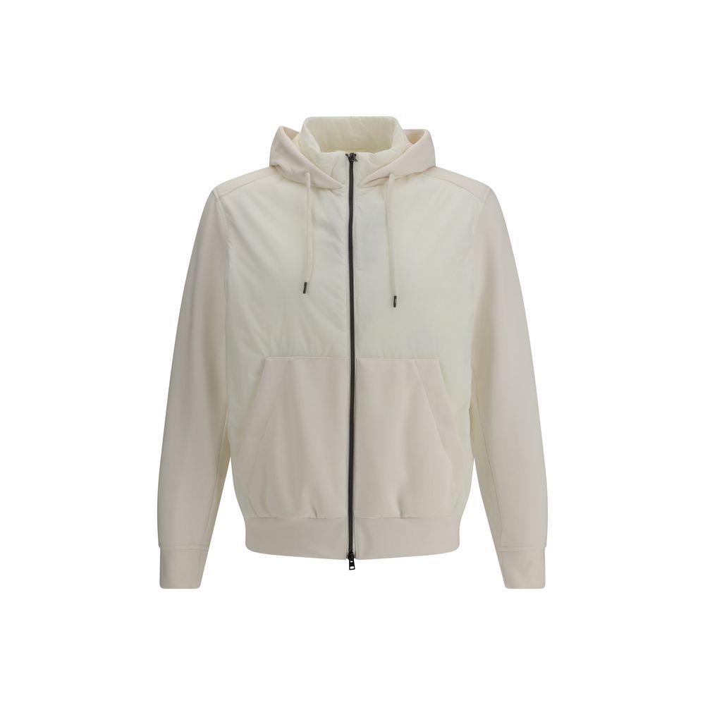 Herno White Polyamide Shell Jacket by Herno outlet now on sale