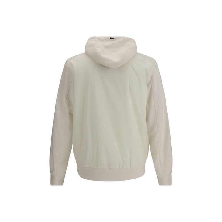 Herno White Polyamide Shell Jacket by Herno outlet now on sale