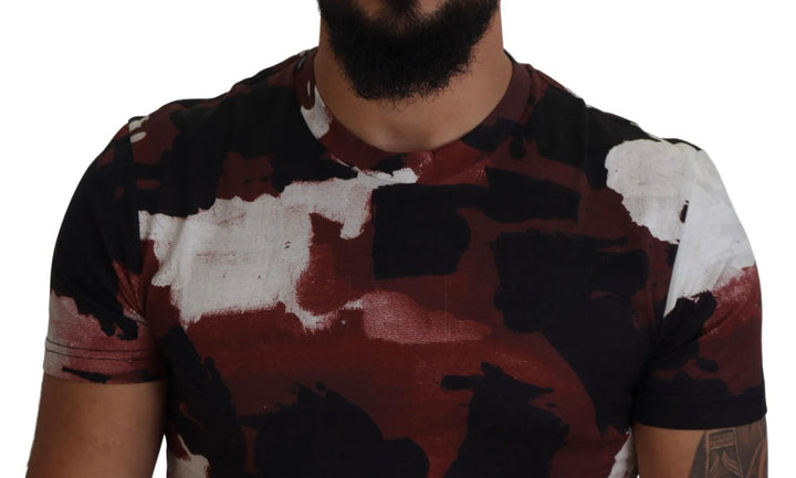 Dolce &amp; Gabbana Sample Sale Dolce &amp; Gabbana Multicolor Tie Dye Cotton Crew Neck T-shirt - | Designer outlet