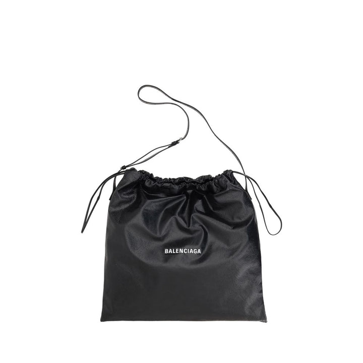 Balenciaga Black Lamb Ovis Aries Aries Shoulder Bag by Balenciaga outlet now on sale