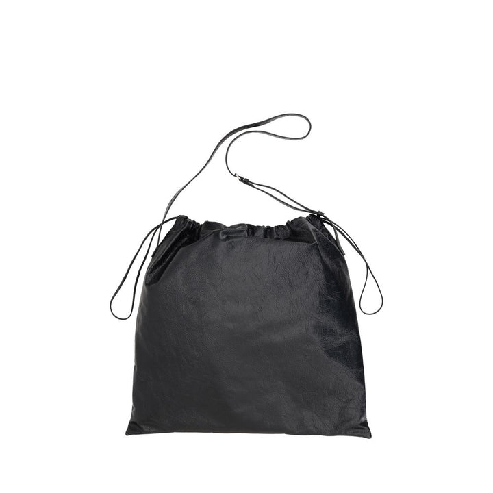 Balenciaga Black Lamb Ovis Aries Aries Shoulder Bag by Balenciaga outlet now on sale