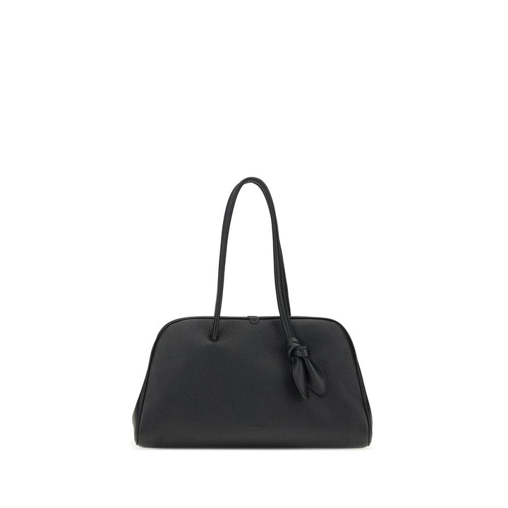 Jacquemus Black Calf Leather Bos Taurus Handbag by Jacquemus outlet now on sale
