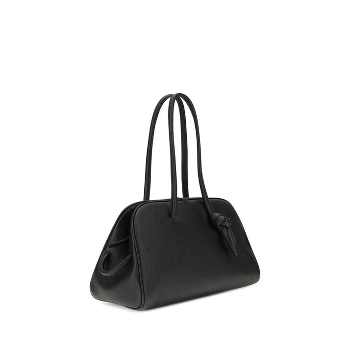 Jacquemus Black Calf Leather Bos Taurus Handbag by Jacquemus outlet now on sale