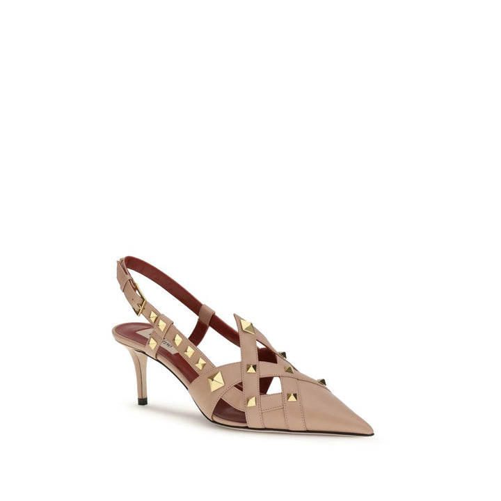 Valentino Garavani Multicolor Goatskin Mid Heel Pumps by Valentino Garavani outlet now on sale