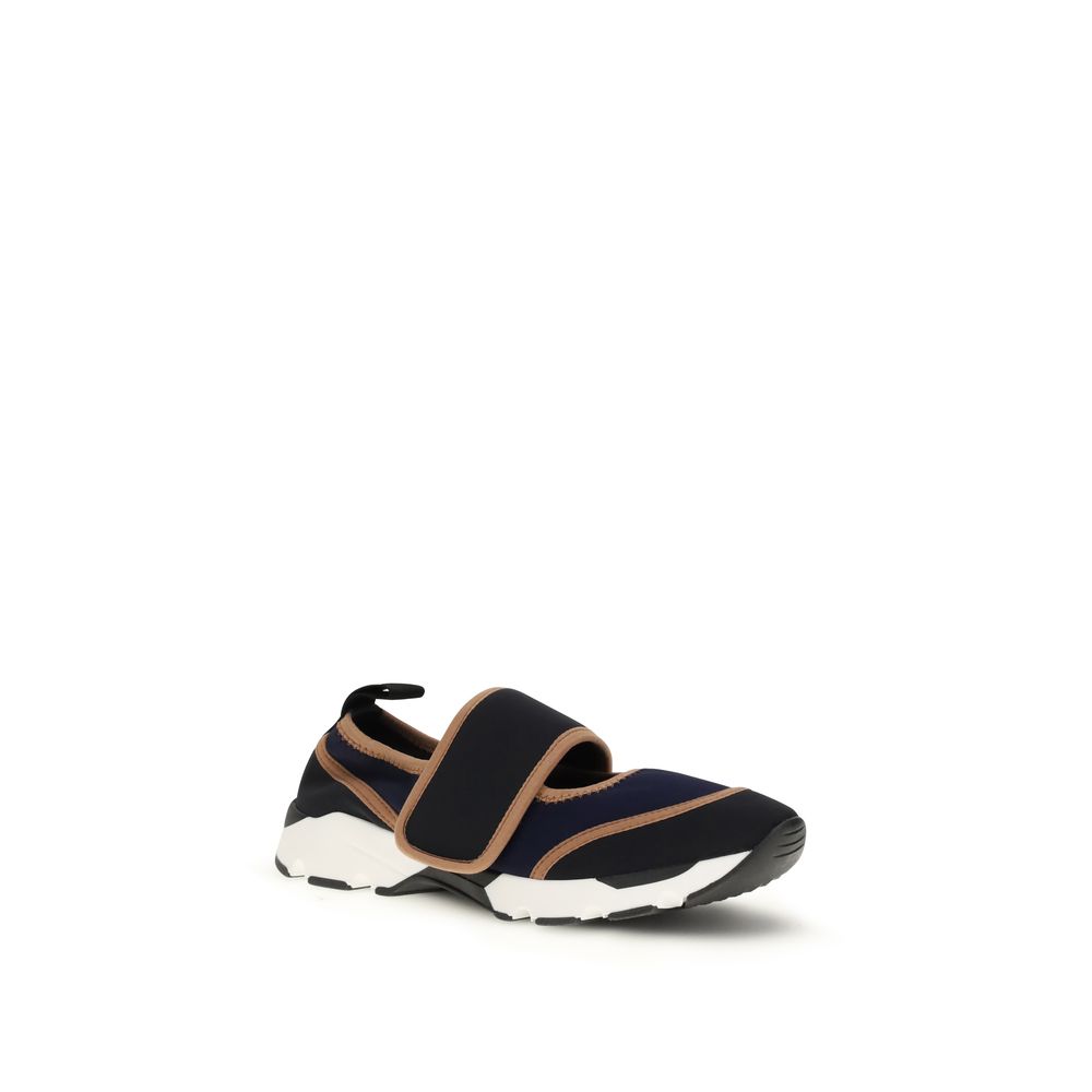 Marni Multicolor Polyamide Athletic Sneakers by Marni outlet now on sale