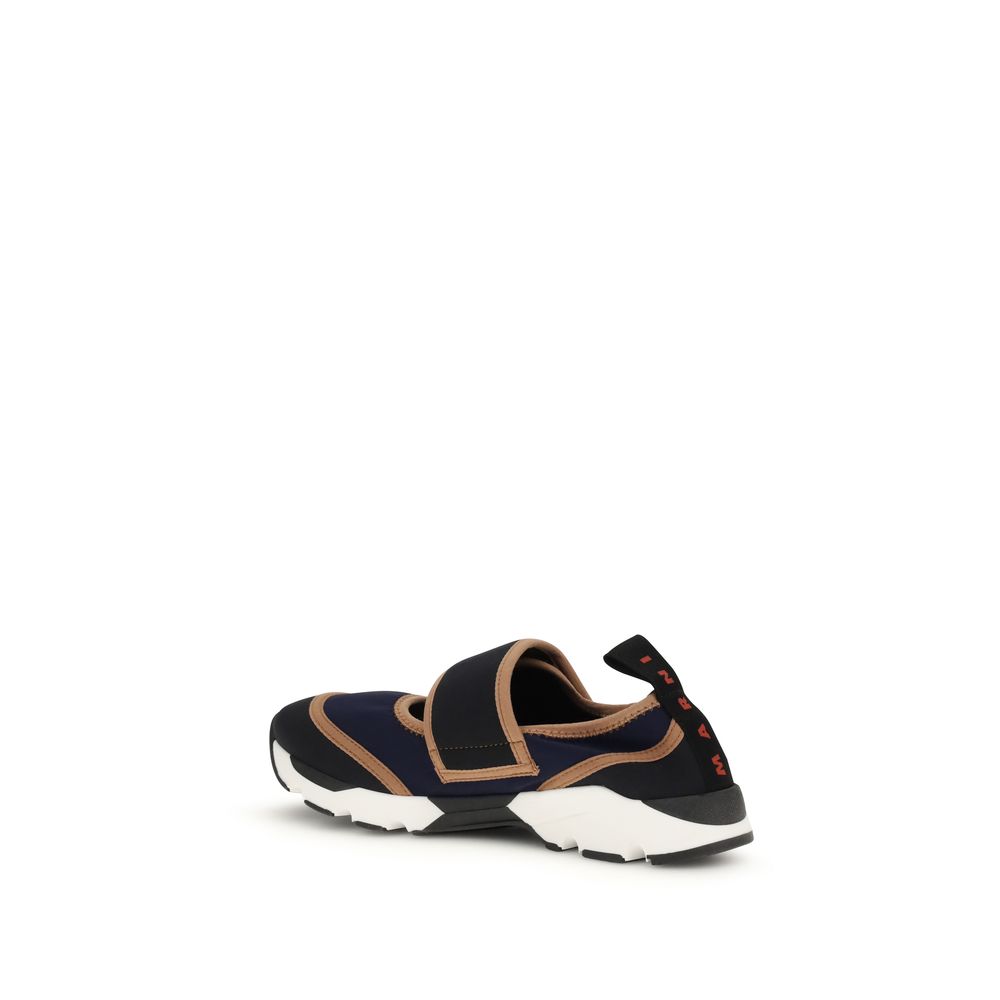 Marni Multicolor Polyamide Athletic Sneakers by Marni outlet now on sale