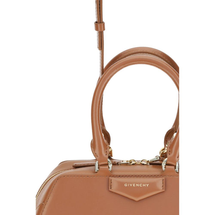 Givenchy Brown Calf Leather Bos Taurus Handbag by Givenchy outlet now on sale