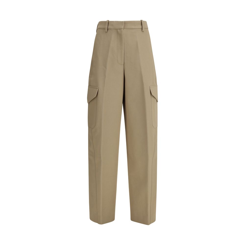 Givenchy Beige Cotton Cargo Pants by Givenchy outlet now on sale