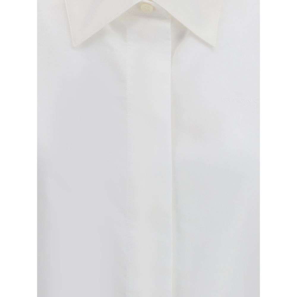 Givenchy White Cotton Shirt by Givenchy outlet now on sale