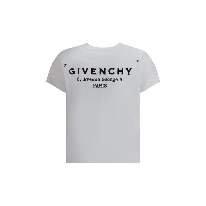 Givenchy White Cotton T-Shirt by Givenchy outlet now on sale