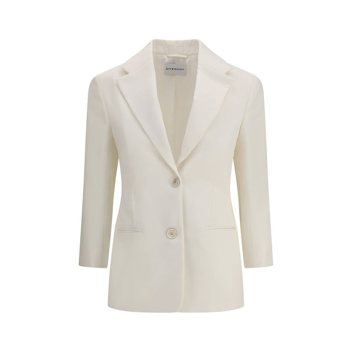 Givenchy White Wool Blazer by Givenchy outlet now on sale