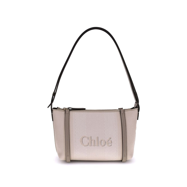 Chloé Cream Cotton Shoulder Bag by Chloé outlet now on sale
