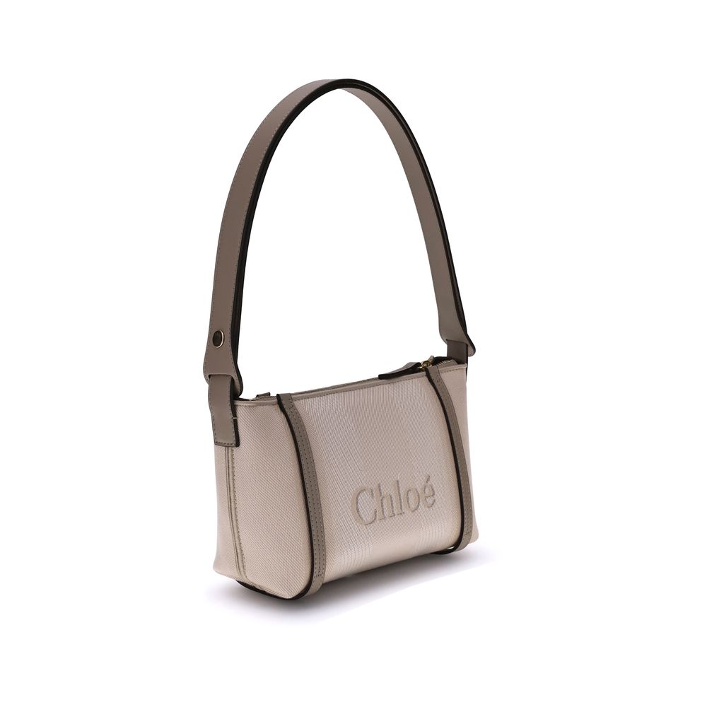 Chloé Cream Cotton Shoulder Bag by Chloé outlet now on sale