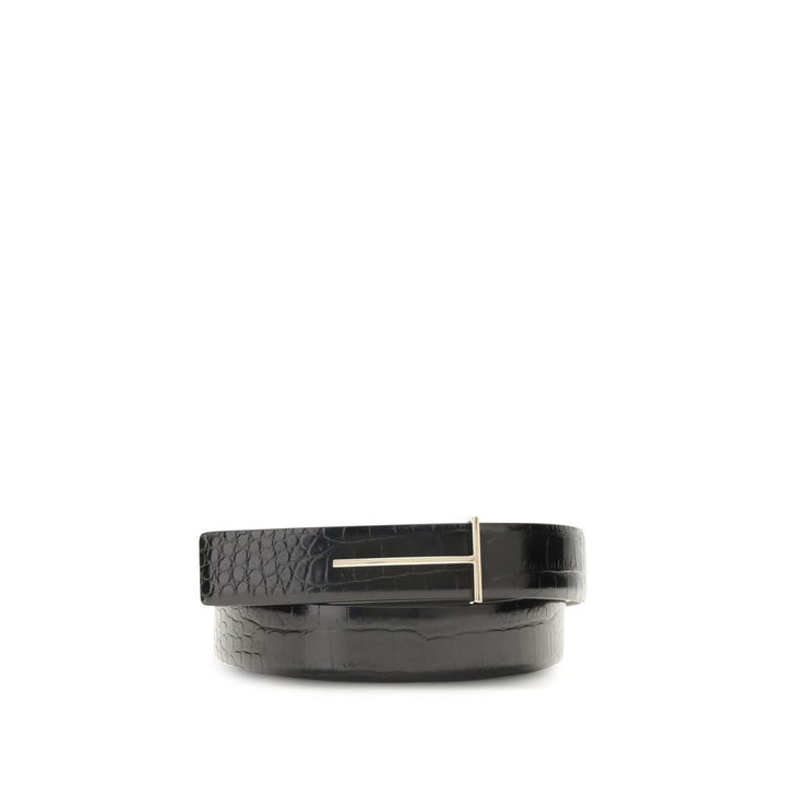 Tom Ford Black Goatskin Regular Belt by Tom Ford outlet now on sale