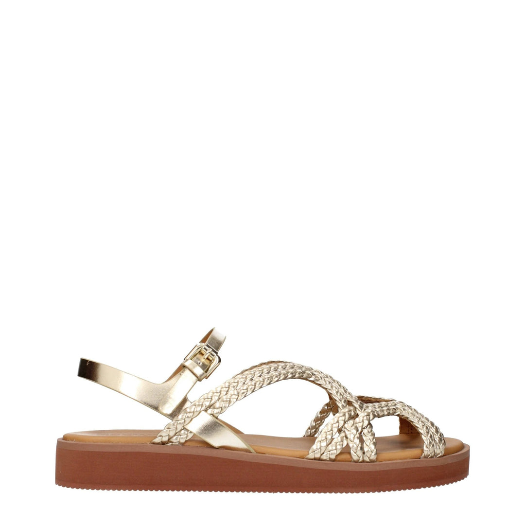 See By Chloé Sample Sale See By Chloé Gold Polyethylene Sandals - | Designer outlet