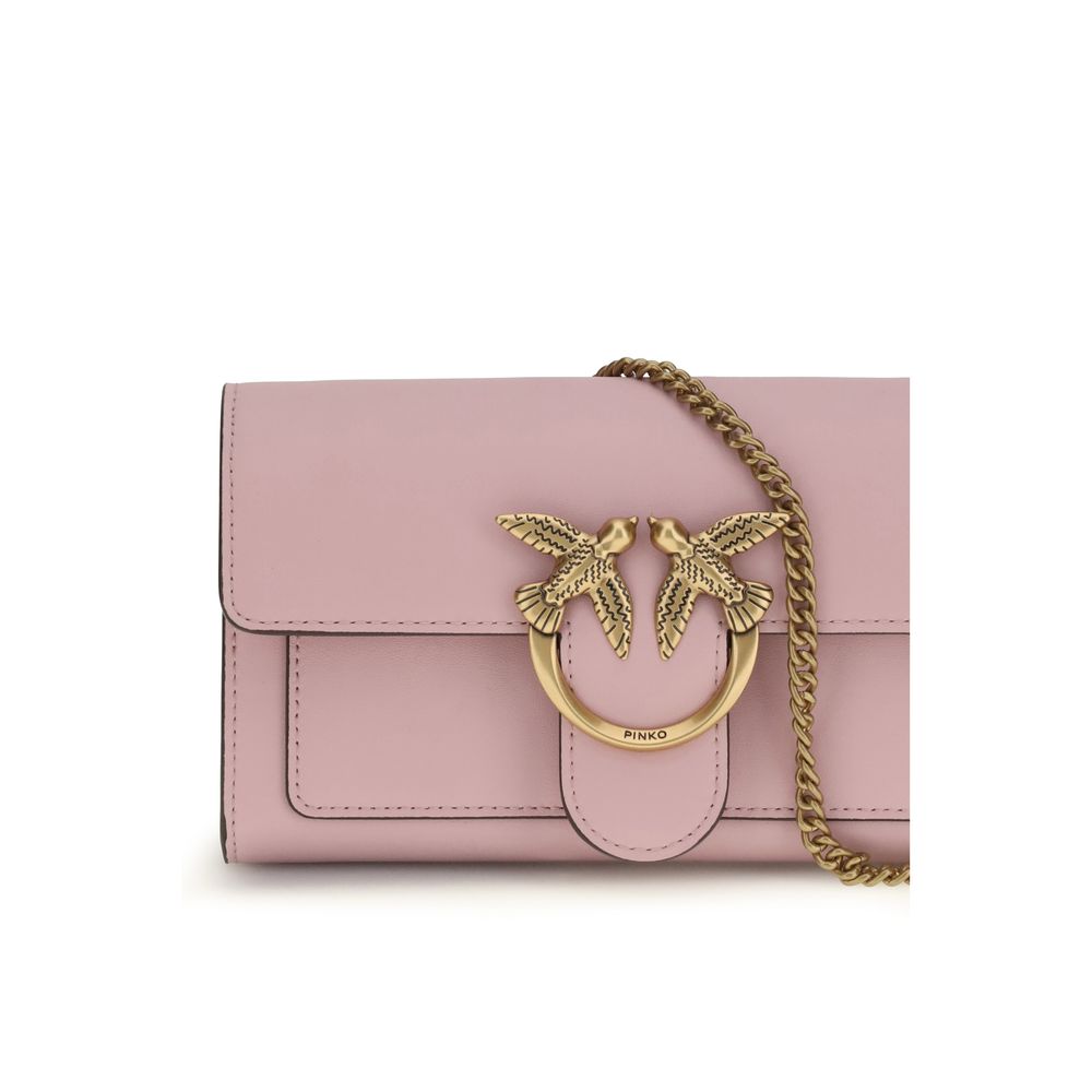 PINKO Multicolor Calf Leather Bos Taurus Shoulder Bag by PINKO outlet now on sale