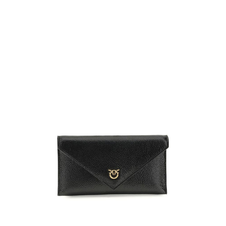 PINKO Black Calf Leather Bos Taurus Shoulder Bag by PINKO outlet now on sale