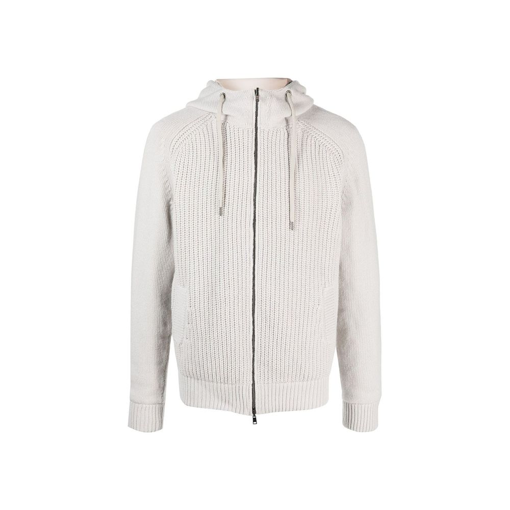 Herno Gray Wool Bomber by Herno outlet now on sale