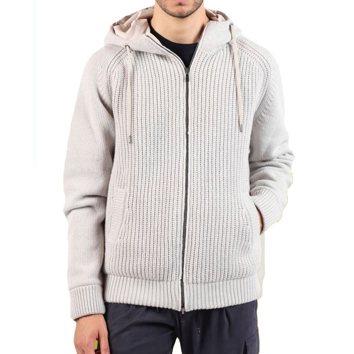 Herno Gray Wool Bomber by Herno outlet now on sale