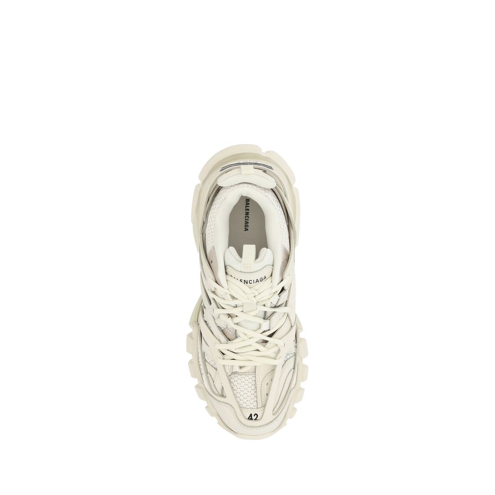 Balenciaga White Rubber Athletic Sneakers by Balenciaga outlet now on sale