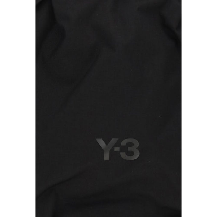 Y-3 Black Polyester Backpack by Y-3 outlet now on sale