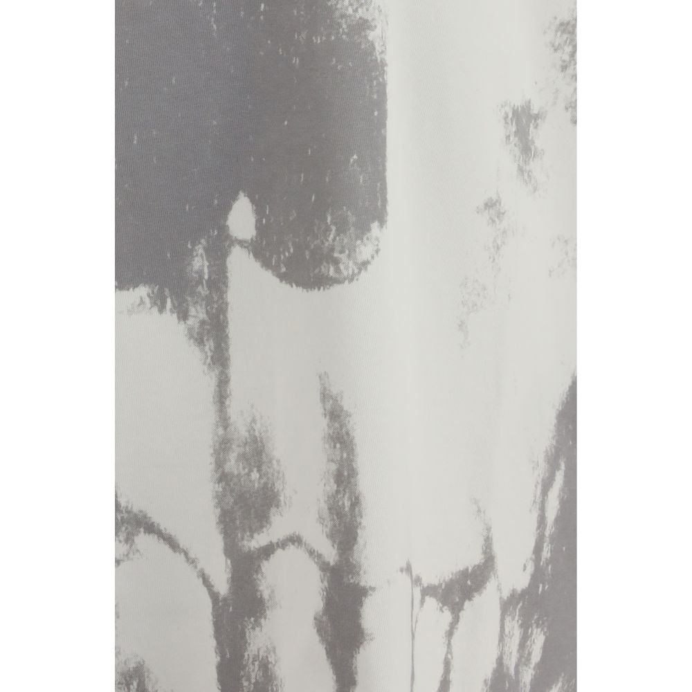 Alexander McQueen White Cotton T-Shirt by Alexander McQueen outlet now on sale