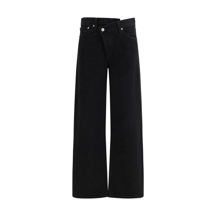 Agolde Black Cotton Jeans Denim by Agolde outlet now on sale