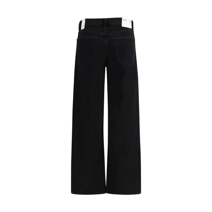 Agolde Black Cotton Jeans Denim by Agolde outlet now on sale