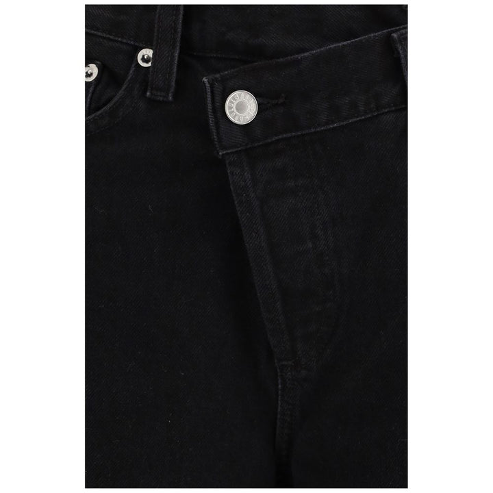 Agolde Black Cotton Jeans Denim by Agolde outlet now on sale