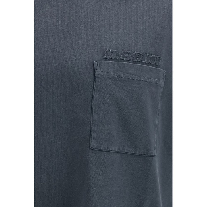 Marni Black Cotton T-Shirt by Marni outlet now on sale