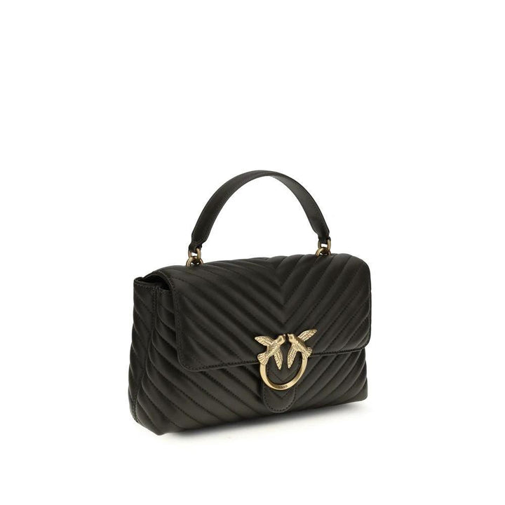 PINKO Bicolor Calf Leather Bos Taurus Handbag