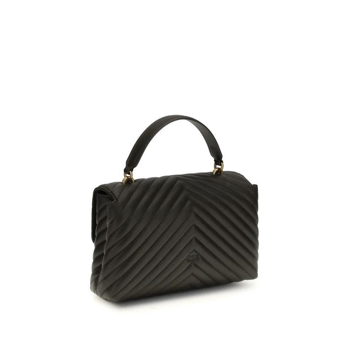 PINKO Bicolor Calf Leather Bos Taurus Handbag