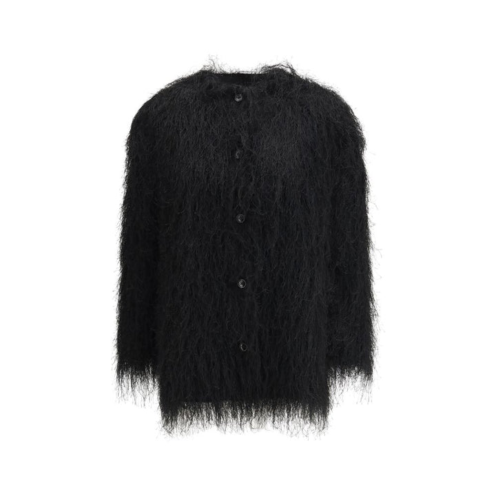Loulou De Saison Black Polyester Coat